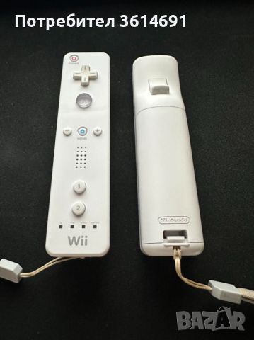 Оригинален контролер за Nintendo Wii Нинтендо, снимка 1 - Nintendo конзоли - 46230959