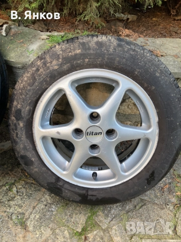 Джанти 14 цола с гуми 175/65 R14 - 4 бр., снимка 9 - Гуми и джанти - 52263547