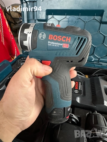 Bosch GSR 12V-35 FC 2025г., снимка 2 - Винтоверти - 52898478