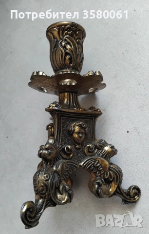 Антична свещник, снимка 2 - Статуетки - 54004239