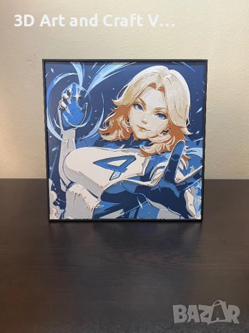 Релефна картина Invisible Woman 