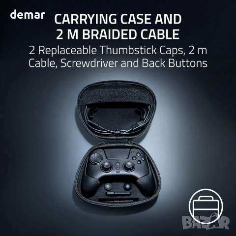 Razer Raiju V3 Pro Безжичен контролер за електронни спортове за PS5/PC, снимка 9 - Аксесоари - 52693077