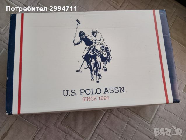 Мъжки обувки US Polo Assn , снимка 4 - Маратонки - 46605335