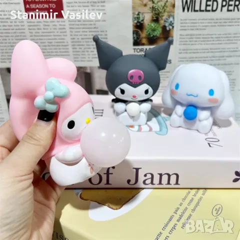 Sanrio-Cinnamoroll/Kuromi Светещо, снимка 10 - Други - 46755503