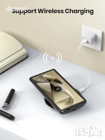 NEWDERY Калъф с батерия за Samsung Galaxy S24 4500mAh, снимка 5 - Калъфи, кейсове - 49826919