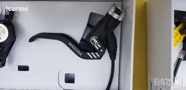 Хидравлични дискови спирачки Magura MT4 ESTOP комплект, снимка 3 - Части за велосипеди - 52654154