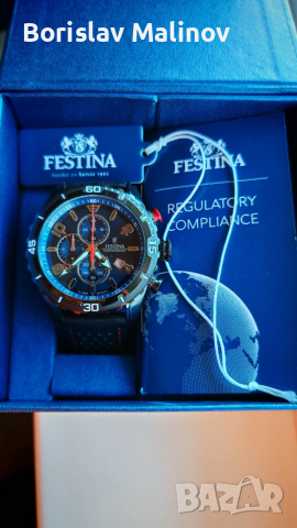 Мъжки часовник Festina Chrono Sport F20519/2, снимка 10 - Мъжки - 53636112