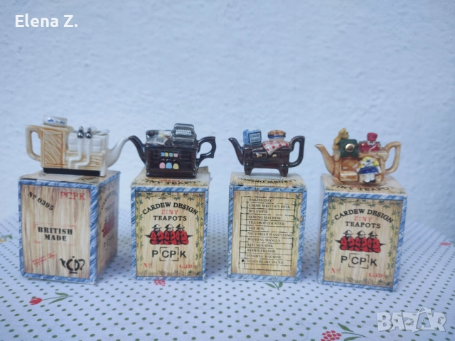 Колекционерски чайници орнаменти Paul Cardew