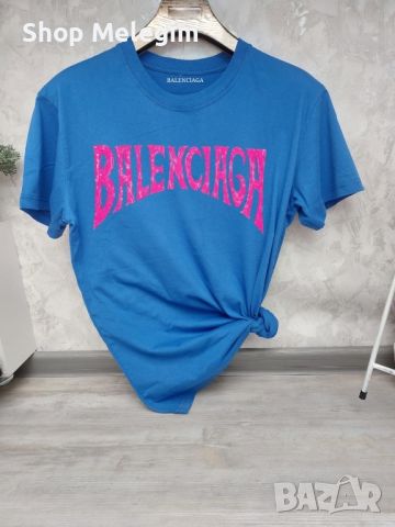 Balenciaga дамска тениска , снимка 1 - Тениски - 45858283