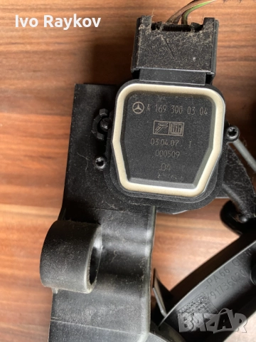 Педал газ Mercedes A Class W169 1.7 , A1693000304 , снимка 2 - Части - 51707204
