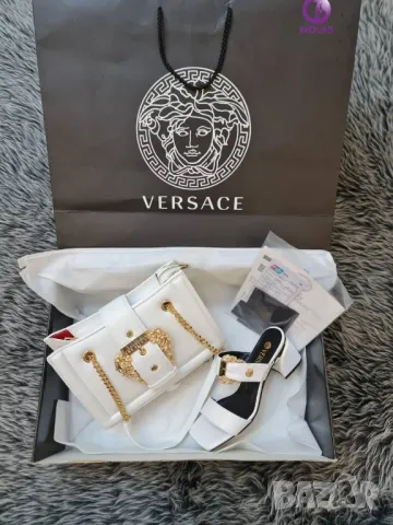 дамски сандали и чанта versace , снимка 8 - Сандали - 46889108