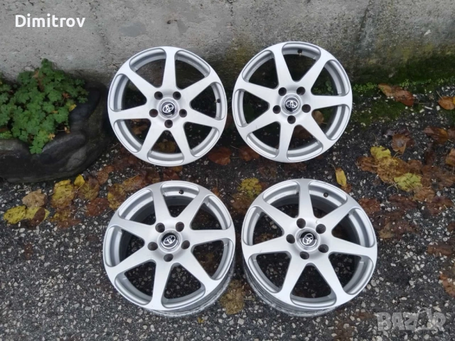 Лети джанти 16 цола 5х114.3 Тойота Toyota, снимка 3 - Гуми и джанти - 51113754