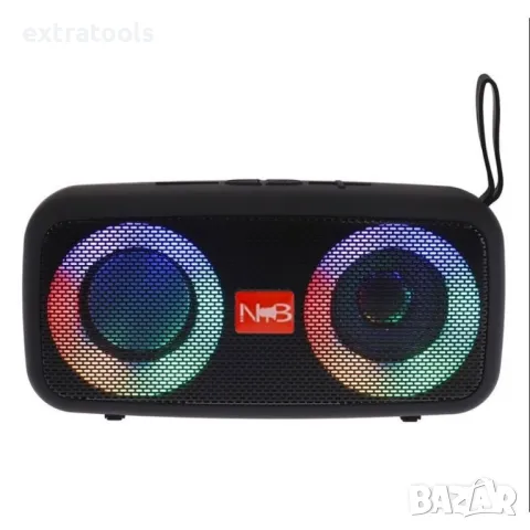 Преносима безжична тонколона RGB Light NB-051 Bluetooth 5.0, снимка 1 - Тонколони - 48407540