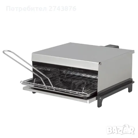 Парти грил Termomax TR202G, Сребрист, снимка 1 - Скари - 48865439