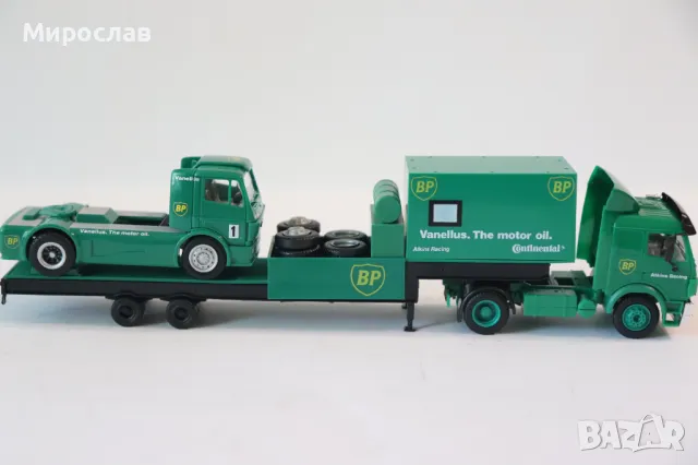 HERPA / WIKING 1:87 H0 MERCEDES BENZ КАМИОН TIR МОДЕЛ, снимка 6 - Колекции - 50164424