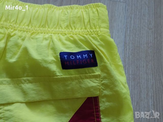 Къси панталони tommy hilfiger шорти гащета бански плажни екип оригинал мъжки S , снимка 6 - Спортни дрехи, екипи - 46363430