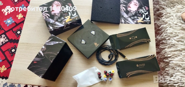 Нови, мониторни, геймърски слушалки TANGZU WANER SG 2 IEM, снимка 6 - Слушалки и портативни колонки - 53409484