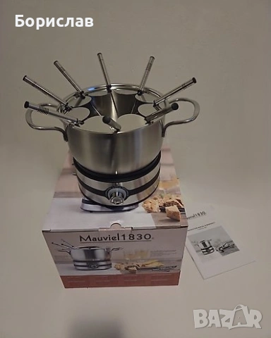 Фондю за 8 човека , снимка 4 - Прибори за хранене, готвене и сервиране - 53464444