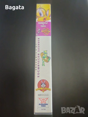 VHS касета - Силвестър и Туити - Шантави рисунки (Looney Tunes), снимка 3 - Анимации - 53849424