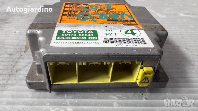 Airbag модул / сензор / датчик зa Toyota Yaris - 89170-52040 / 231000-1830, снимка 2 - Части - 51657971