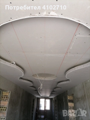  Монтаж на гипсокартон , снимка 2 - Ремонти на апартаменти - 53280898