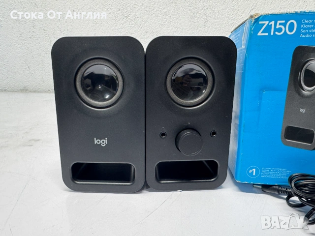 Тонколони - Logitech Z150 6W /3.5mm жак, черни, снимка 2 - Тонколони - 53808360