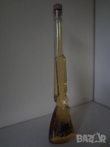 Сувенирна италианска бутилка с формата на пушка, снимка 11 - Антикварни и старинни предмети - 54116208