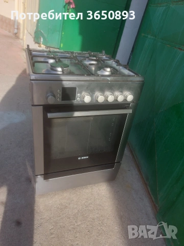 готварска печка бош цената е в евро. фурна на ток с 4 газови котлона, снимка 9 - Печки, фурни - 53809113