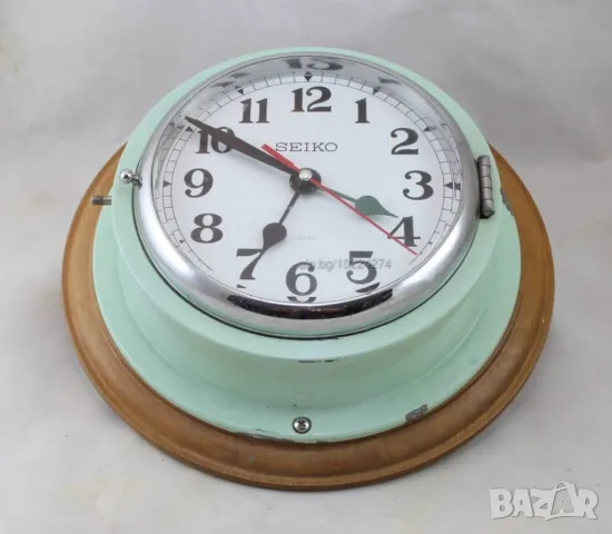 504 Корабен часовник ”Seiko”,, снимка 2 - Антикварни и старинни предмети - 50111127