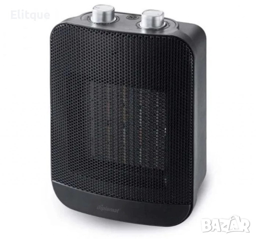 Керамична печка P8, 2000W, Черен – Ефективно и безопасно отопление за всеки дом, снимка 2 - Друга електроника - 52851592