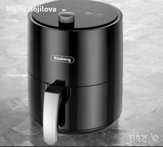 Фритюрник, 1200W, 2.5л. до 200°C, Черен, снимка 4 - Фритюрници - 53409686