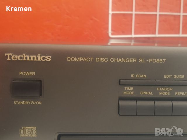 CHANGER Technics SL - PD 867, снимка 3 - Ресийвъри, усилватели, смесителни пултове - 46798872