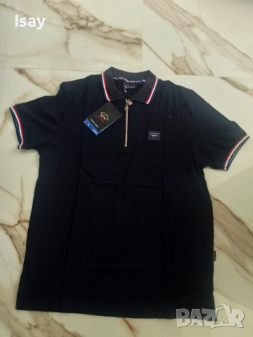 Мъжка тениска Паул Шарк 2ХЛ последен размер в тъмно син цвят 