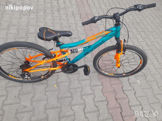 BYOX Велосипед 24" VERSUS тюркуаз, снимка 7 - Велосипеди - 53848929