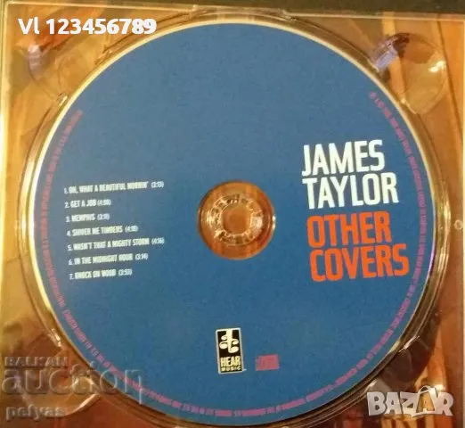 СД - JAMES TAYLOR - OTHER COVERS, снимка 2 - CD дискове - 47719873