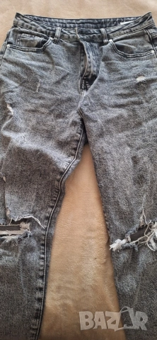 Дамски черни дънки,размер М