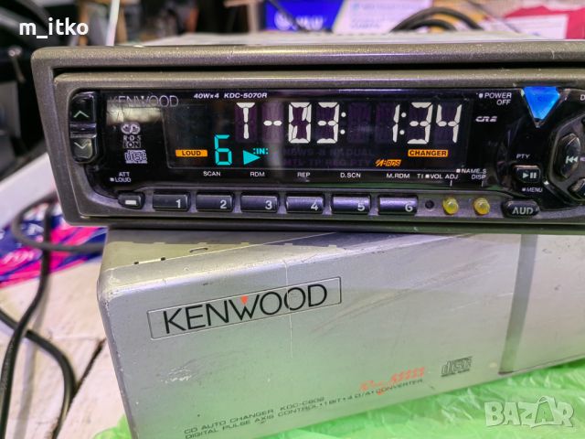 Kenwood KDC-5070R ///CD чейнджър Kenwood KDC-C602, снимка 4 - Радиокасетофони, транзистори - 46375289