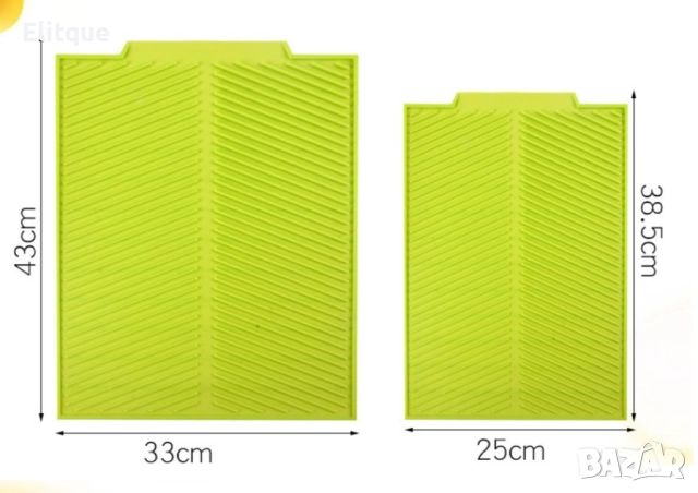 Силиконова подложка за сушене на съдове, снимка 5 - Други стоки за дома - 52862598