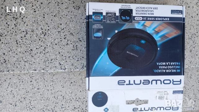 Робот прахосмукачка Rowenta X-Plorer Aqua Serie 20 RR6875WH , снимка 2 - Прахосмукачки - 52824726