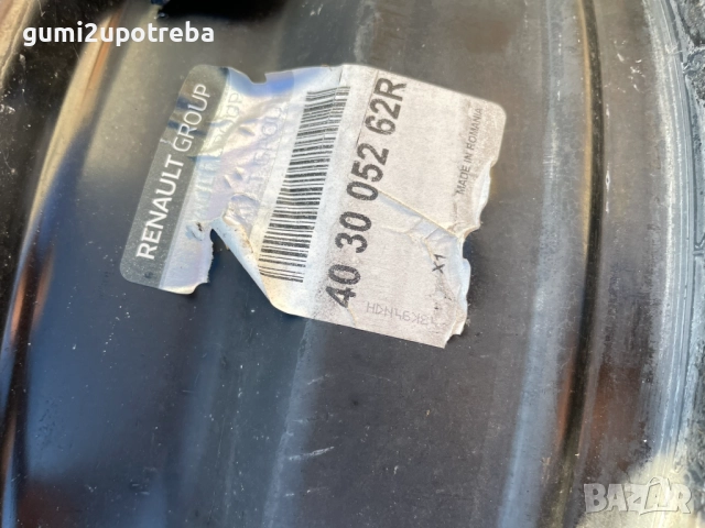 15 джанта 5х114,3 Renault Express Kangoo Zoe Citan 6J et40, снимка 4 - Гуми и джанти - 52259085