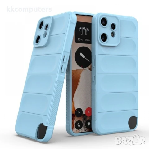 Nothing CMF Phone 2 Pro WANLONFENG HD Series/ Anti Slip /Tempered Glass Силиконов Калъф и Протектор, снимка 5 - Калъфи, кейсове - 50845278