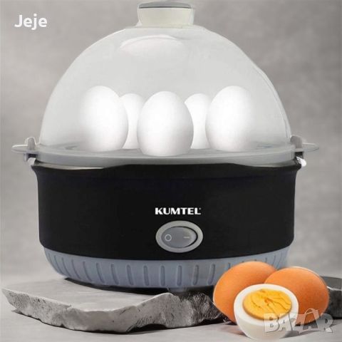 Яйцеварка с капацитет за 7 яйца и мерителна чаша KUMTEL, снимка 2 - Други - 46388395