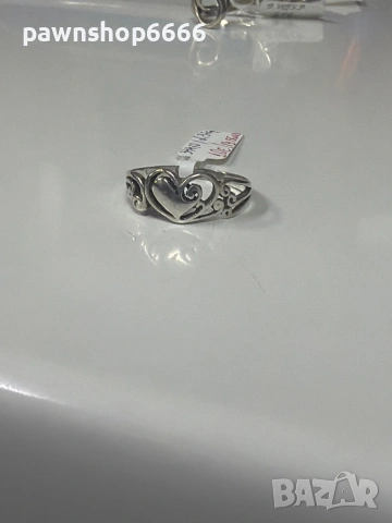 Сребърен пръстен 925 проба, снимка 4 - Пръстени - 54026515