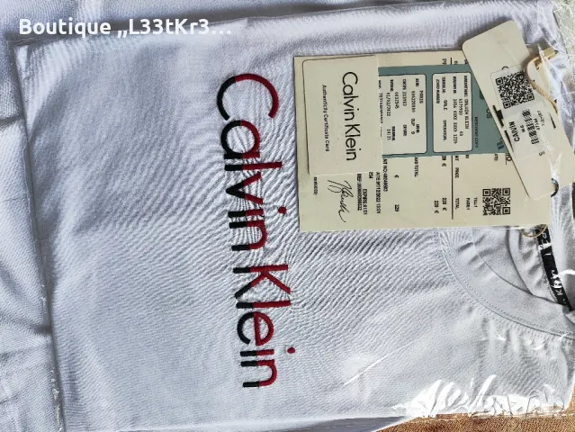 тениска Calvin Klein, снимка 13 - Тениски - 46906909