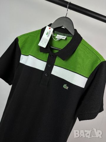 Lacoste мъжка тениска с яка 5 цвята , снимка 7 - Тениски - 45956795