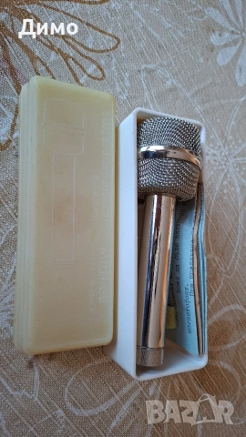 Чисто нов български ретро микрофон с кутийка и документи., снимка 2 - Други ценни предмети - 53744644