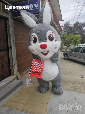 Бяло Мече, Лабубу, Стич , Лава Беър и Зайчето Рики - Плюшени костюми изненада, снимка 5 - Други - 52956886