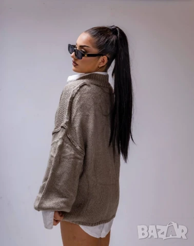 пуловер , снимка 2 - Блузи с дълъг ръкав и пуловери - 51163827