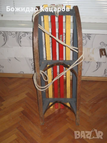 Стара дървена шейна. Цена - 35 лева(17.90 €). Пращам по Еконт. За София, може и лично да я вземете., снимка 6 - Антикварни и старинни предмети - 50929852