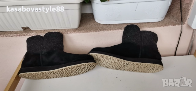 Боти Esprit 38 н. Естествен велур , снимка 2 - Дамски боти - 52377331